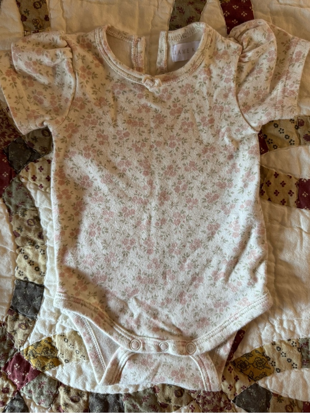 Jamie Kay Floral Onesie